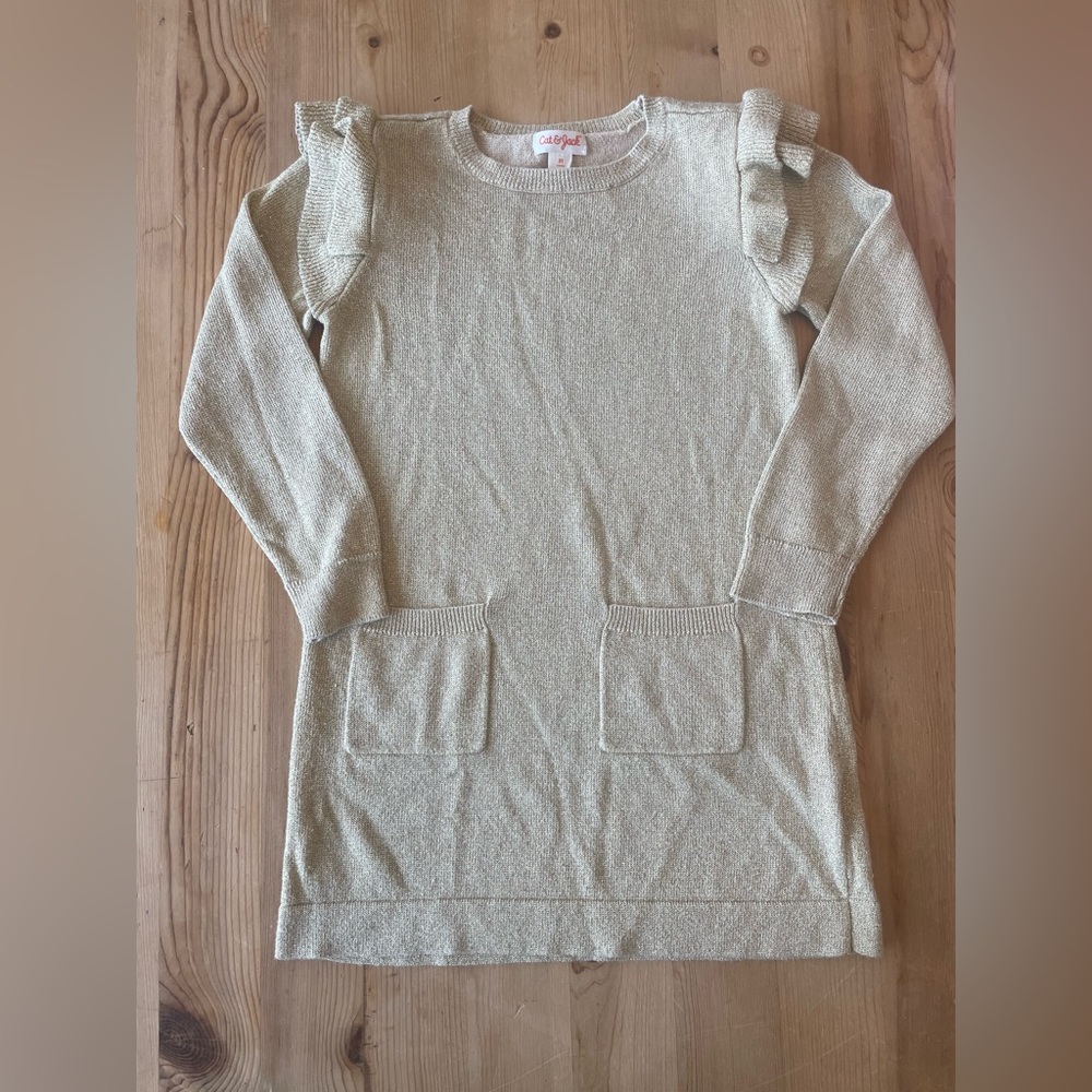 5T Gold Cat & Jack soft dress.